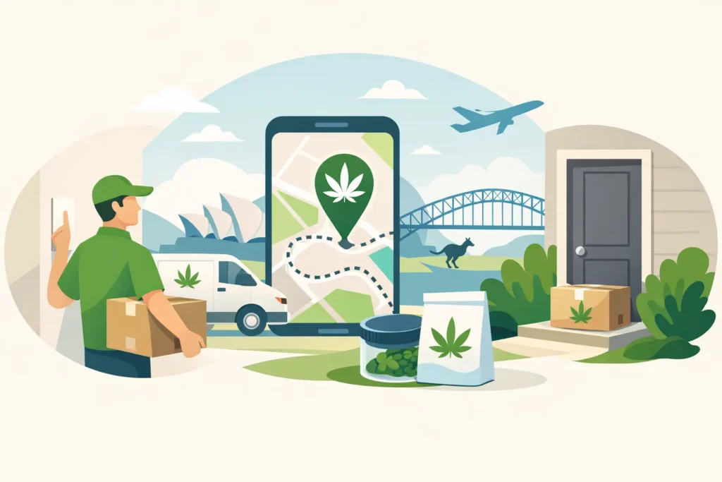 Discreet Cannabis Delivery Australia Explained