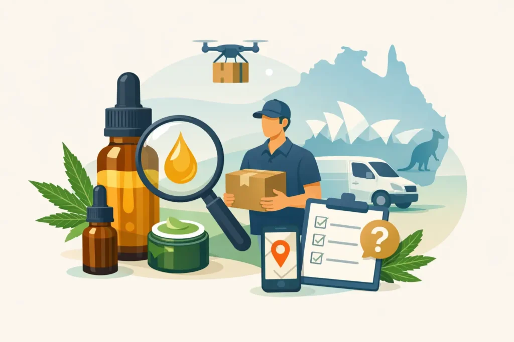 CBD Oil Delivery Australia: What to Check First