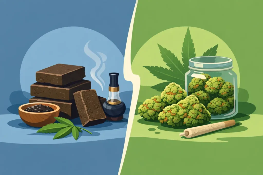 Hashish vs Cannabis Flower: What Suits You?