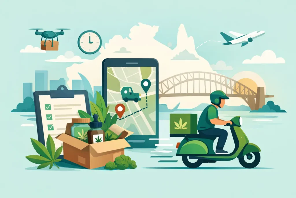 Same Day Cannabis Delivery Australia Explained