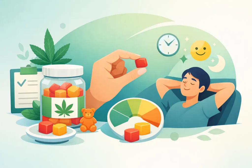 THC Gummy Dosage for Beginners Made Simple