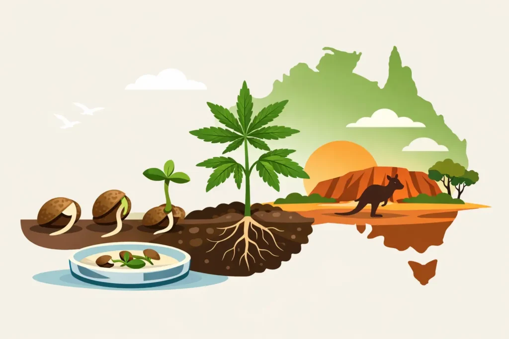 Cannabis Seed Germination for Australian Growers